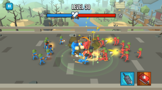 Screenshot Stick Army: World War Strategy Mod APK