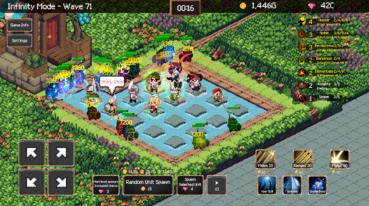 Screenshot HERO 2048 - Merge Defense Game Mod APK