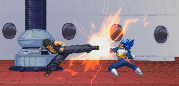 Screenshot Dragon Ball Z Warrior battle Mod APK