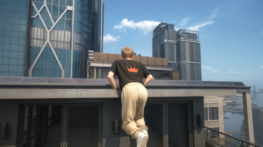 Screenshot Only Going Up Parkour Rooftop Mod APK