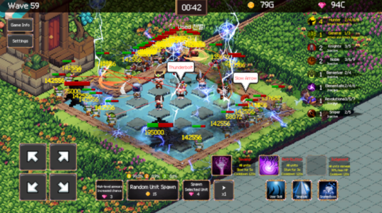 Screenshot HERO 2048 - Merge Defense Game Mod APK