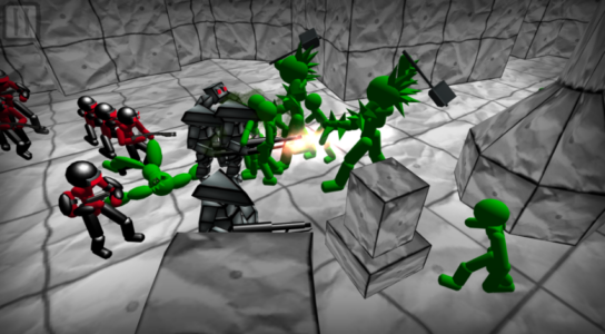 Screenshot Battle Simulator: Stickman Zom Mod APK