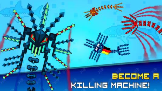 Screenshot Pixel Sword Fish io Mod APK