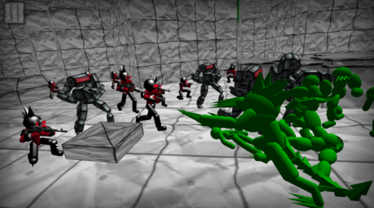 Screenshot Battle Simulator: Stickman Zom Mod APK