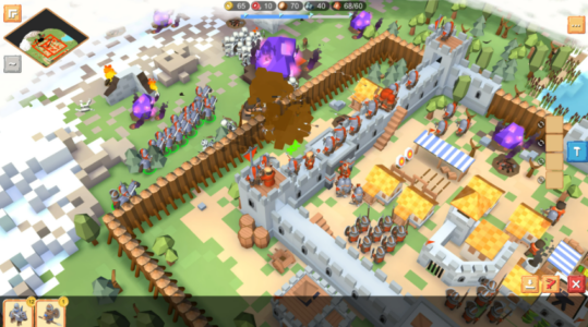 Screenshot RTS Siege Up Medieval War Mod APK