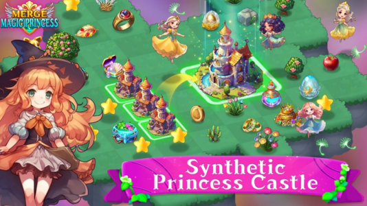 Screenshot Merge Magic Princess: Tap Game Mod APK