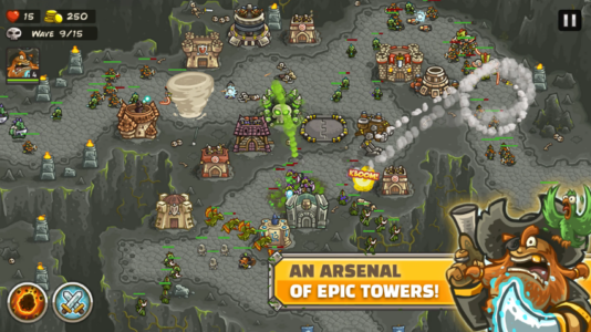 Screenshot Kingdom Rush Frontiers TD Mod APK