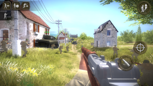 Screenshot Battlefront Europe: WW2 Heroes Mod APK