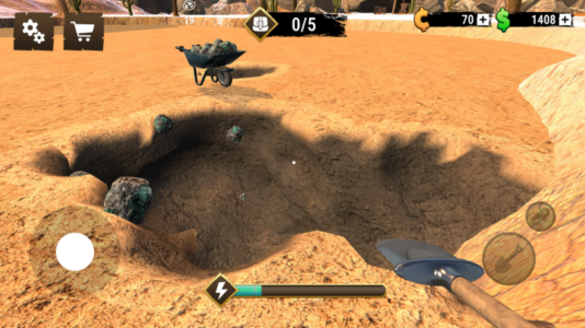 Screenshot Wild West Miner - Gold Rush Mod APK