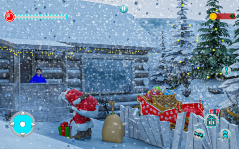 Screenshot Santa Claus Christmas Game Mod APK