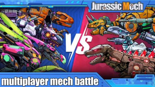Screenshot Jurassic Mech: Dinosaur War Mod APK