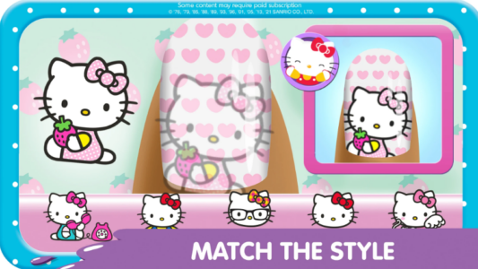 Screenshot Hello Kitty Nail Salon Mod APK