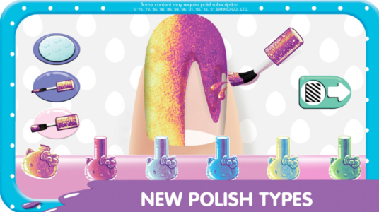 Screenshot Hello Kitty Nail Salon Mod APK