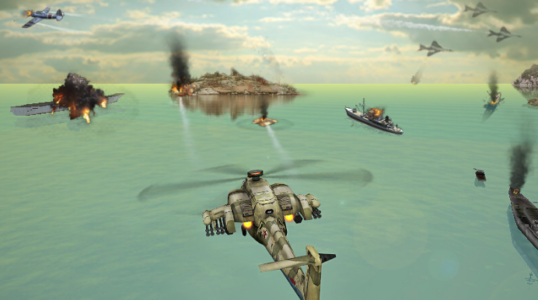 Screenshot Gunship Strike 3D Mod APK