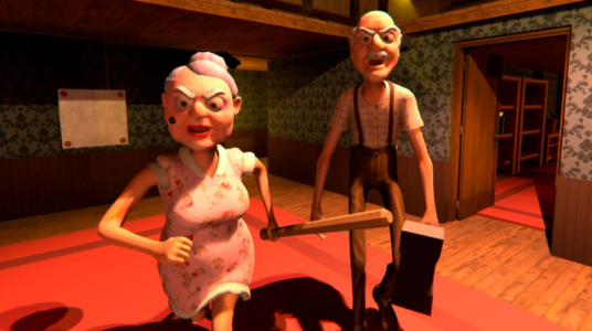 Screenshot Grandpa And Granny Home Escape Mod APK
