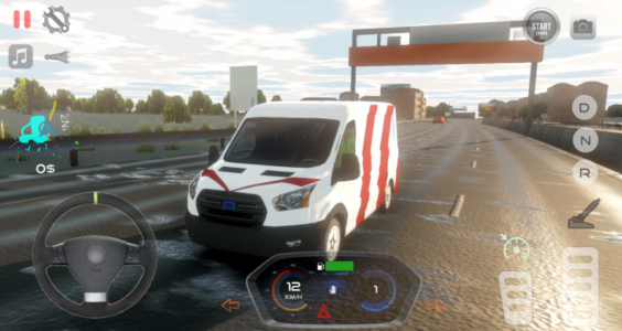 Screenshot Minibus Driving Simulator City Mod APK