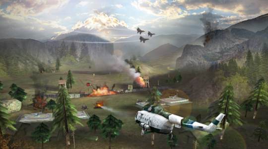 Screenshot Gunship Strike 3D Mod APK