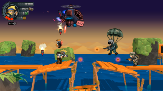 Screenshot Metal Soldiers 4 Mod APK