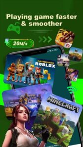 Screenshot Gamers VPN Mod APK