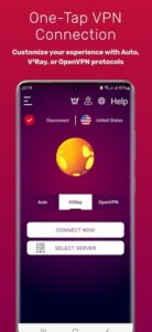 Screenshot VPN Space - Secure VPN Proxy Mod APK