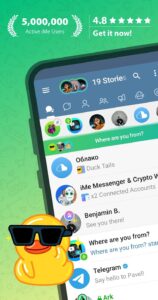 Screenshot iMe Messenger Mod APK