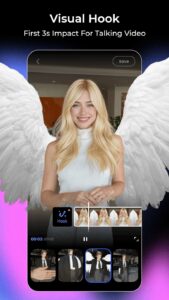 Screenshot Vmake AI Captions Mod APK