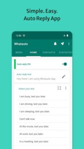 Screenshot WhatsAuto – Auto Reply Mod APK