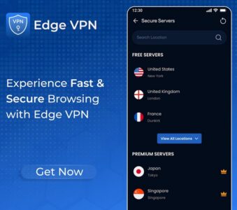 Screenshot Edge VPN Mod APK
