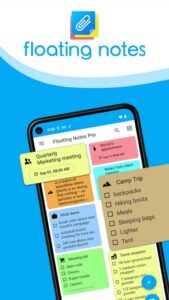 Screenshot Floating Notes Mod APK