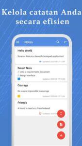 Screenshot Smart Note Mod APK