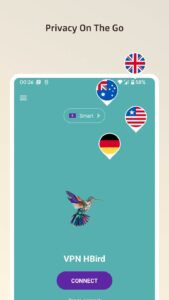 Screenshot VPN HBird Mod APK