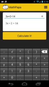 Screenshot MathPapa Mod APK