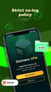 Screenshot Gamers VPN Mod APK