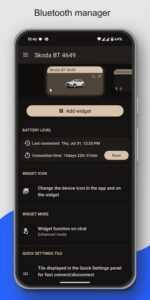 Screenshot Bluetooth Audio Device Widget Mod APK