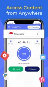 Screenshot World VPN – Global Fast Secure Mod APK