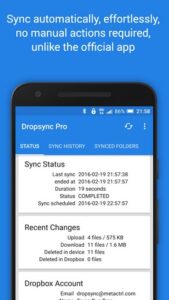 Screenshot Dropsync Mod APK