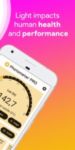 Screenshot Lux Light Meter Photometer PRO Mod APK
