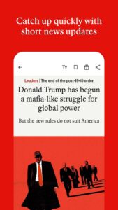 Screenshot The Economist Mod APK