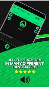 Screenshot Narrator’s Voice Mod APK