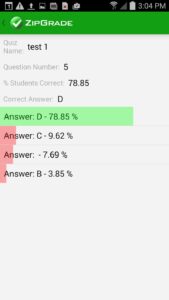 Screenshot ZipGrade Mod APK
