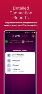Screenshot VPN Space - Secure VPN Proxy Mod APK