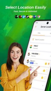 Screenshot India VPN - VPN For The Gamers Mod APK
