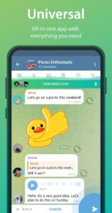 Screenshot iMe Messenger Mod APK