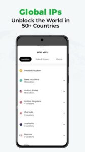 Screenshot UFO VPN Mod APK