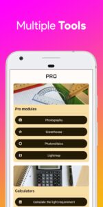 Screenshot Lux Light Meter Photometer PRO Mod APK