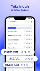 Screenshot Stylish Text: Cute Fonts Style Mod APK