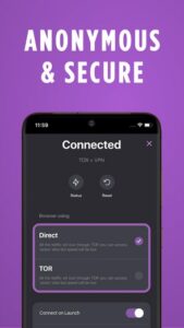 Screenshot OrNET Browser Mod APK