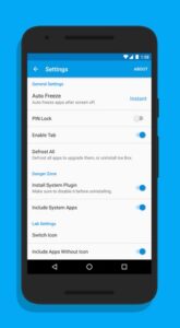 Screenshot Ice Box – Apps freezer Mod APK