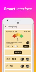 Screenshot Lux Light Meter Photometer PRO Mod APK