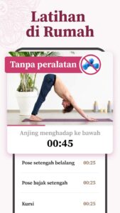 Screenshot Yoga for Beginners Weight Loss Mod APK
